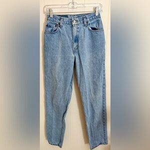 LEVI’S 550 Relaxed Fit Tapered Leg Jeans Women Size 6 Mis M